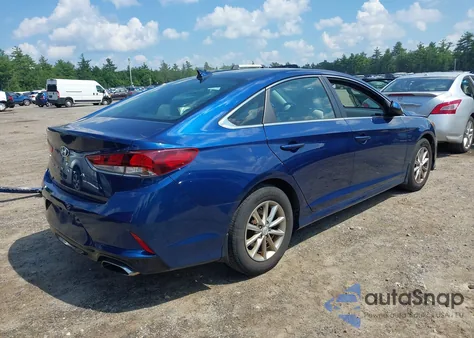 2019 Hyundai Sonata Se z USA, uszkodzony, nr VIN 5NPE24AF2KH798825